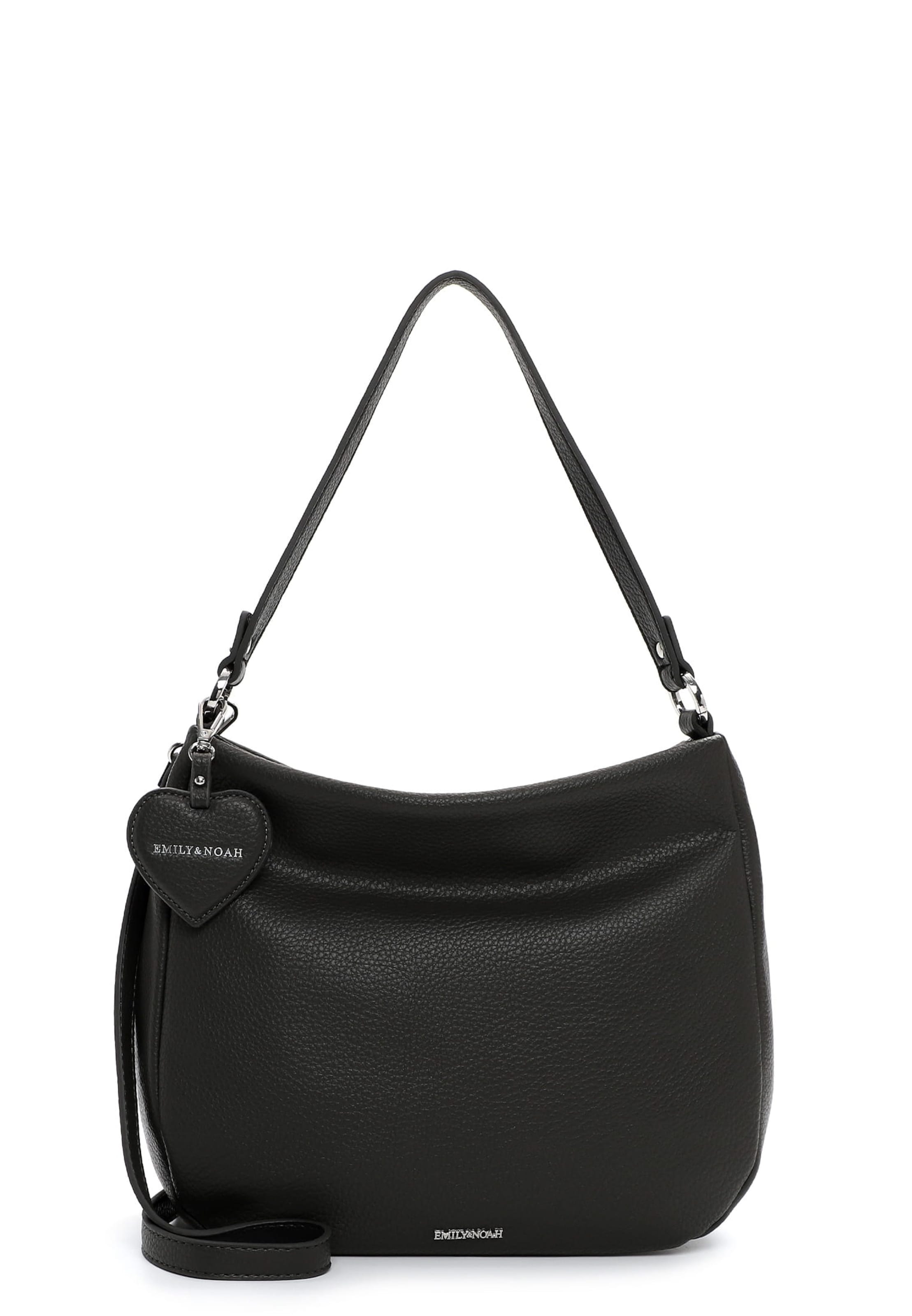 Emily & Noah Schoudertas 'Enie' in Grijs: voorkant