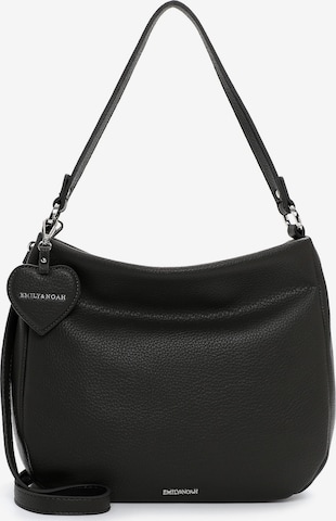 Emily & Noah Schoudertas 'Enie' in Grijs: voorkant