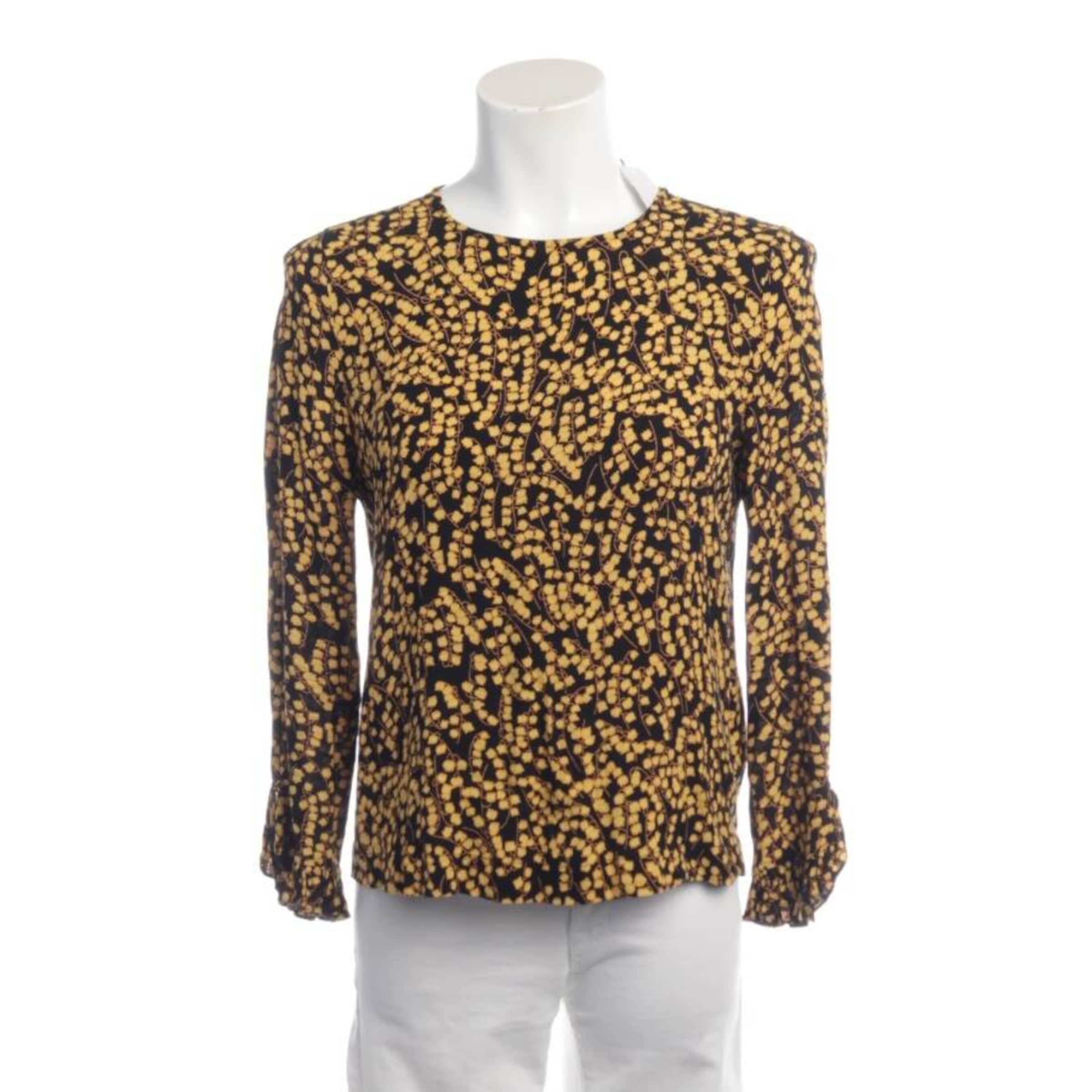 GANNI Blouse & Tunic in XS in Yellow: front