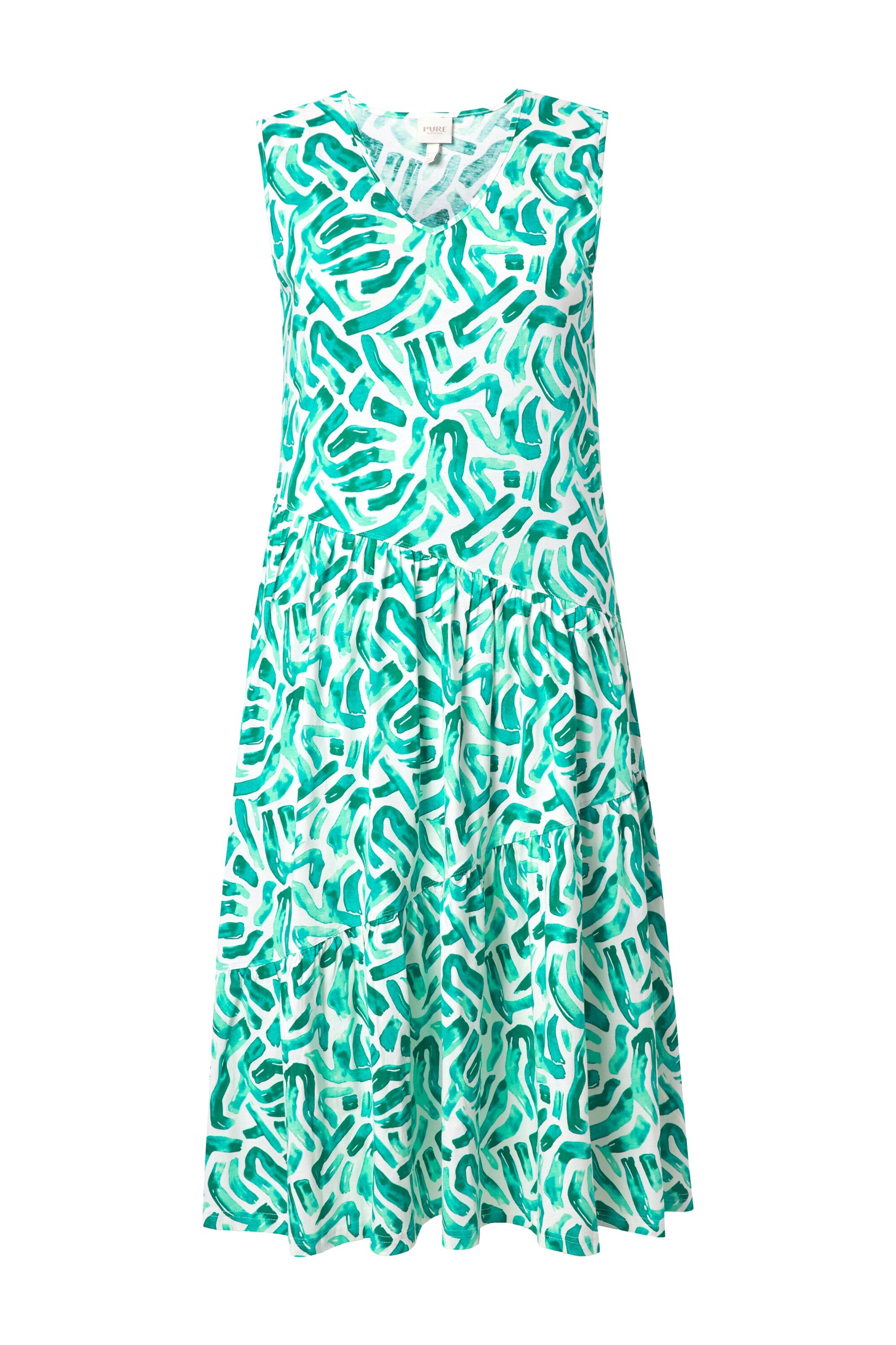 Ulla Popken Midikleid in Grün: Vorderseite