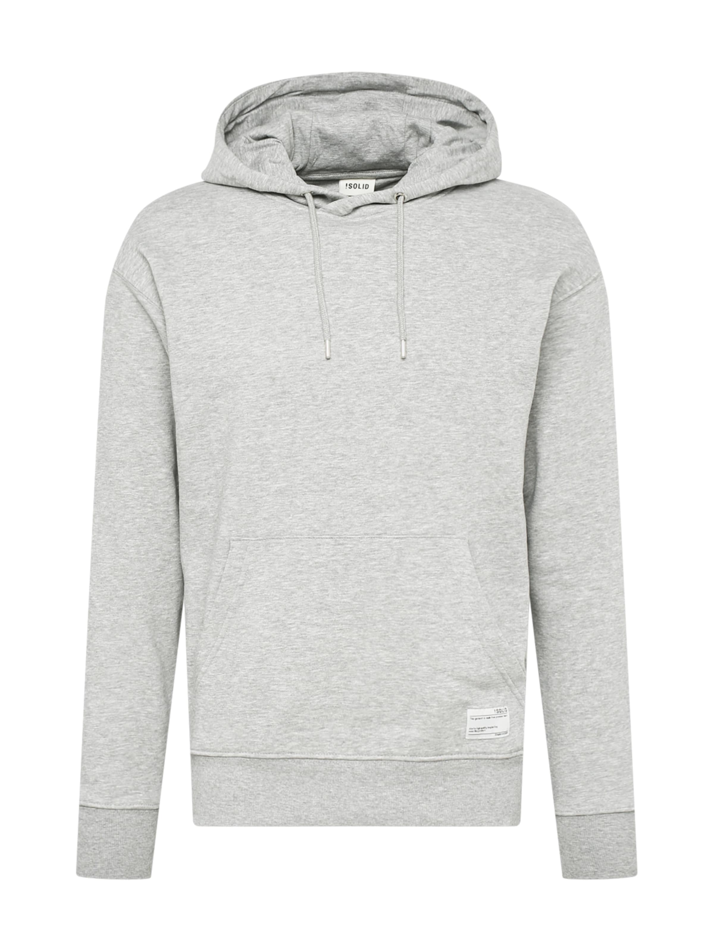 Pull-over 'Lenz' !Solid en gris : devant