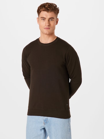 Petrol Industries Sweatshirt in Brown: front