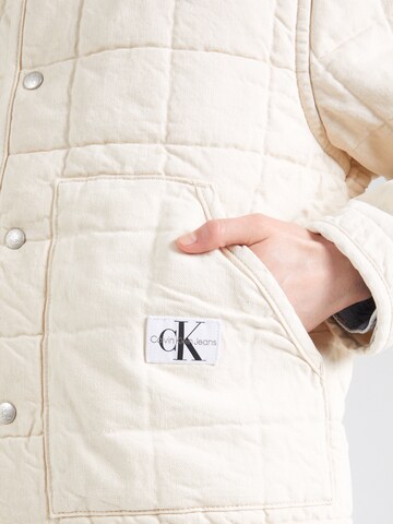 Calvin Klein Jeans Обычный Демисезонная куртка в Бежевый