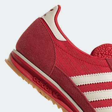 Baskets basses 'SL 72' ADIDAS ORIGINALS en rouge