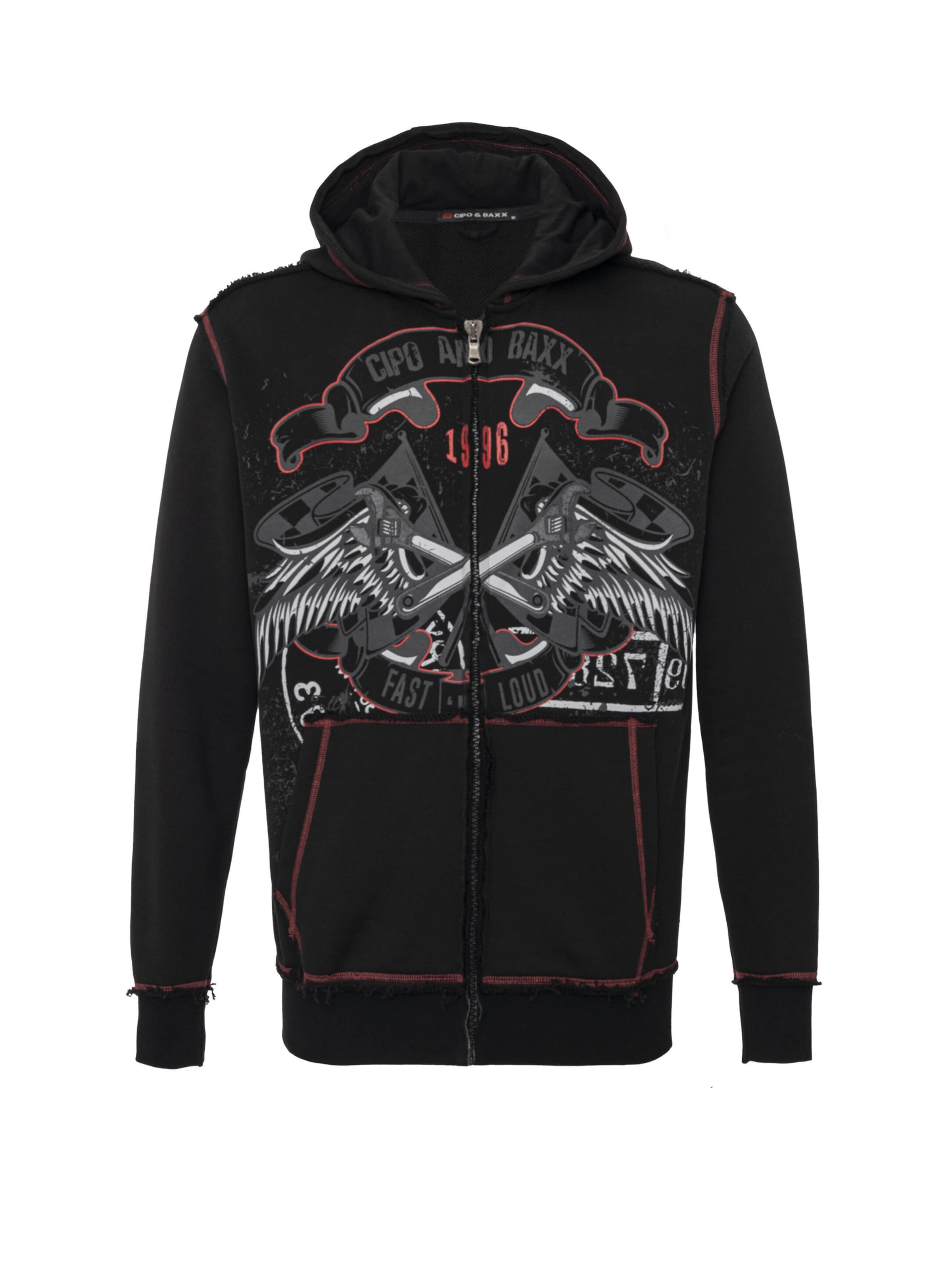 CIPO & BAXX Sweatvest in Zwart