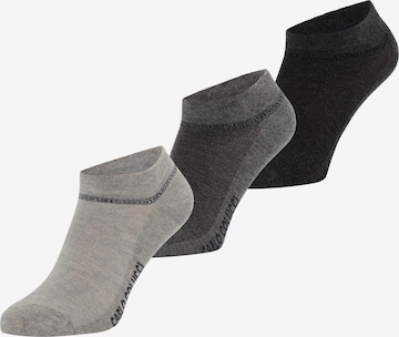 Carlo Colucci Socks ' Amalfi ' in Grey: front