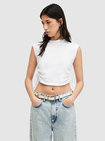 AllSaints Top 'SONNY' in Weiß: Vorderseite
