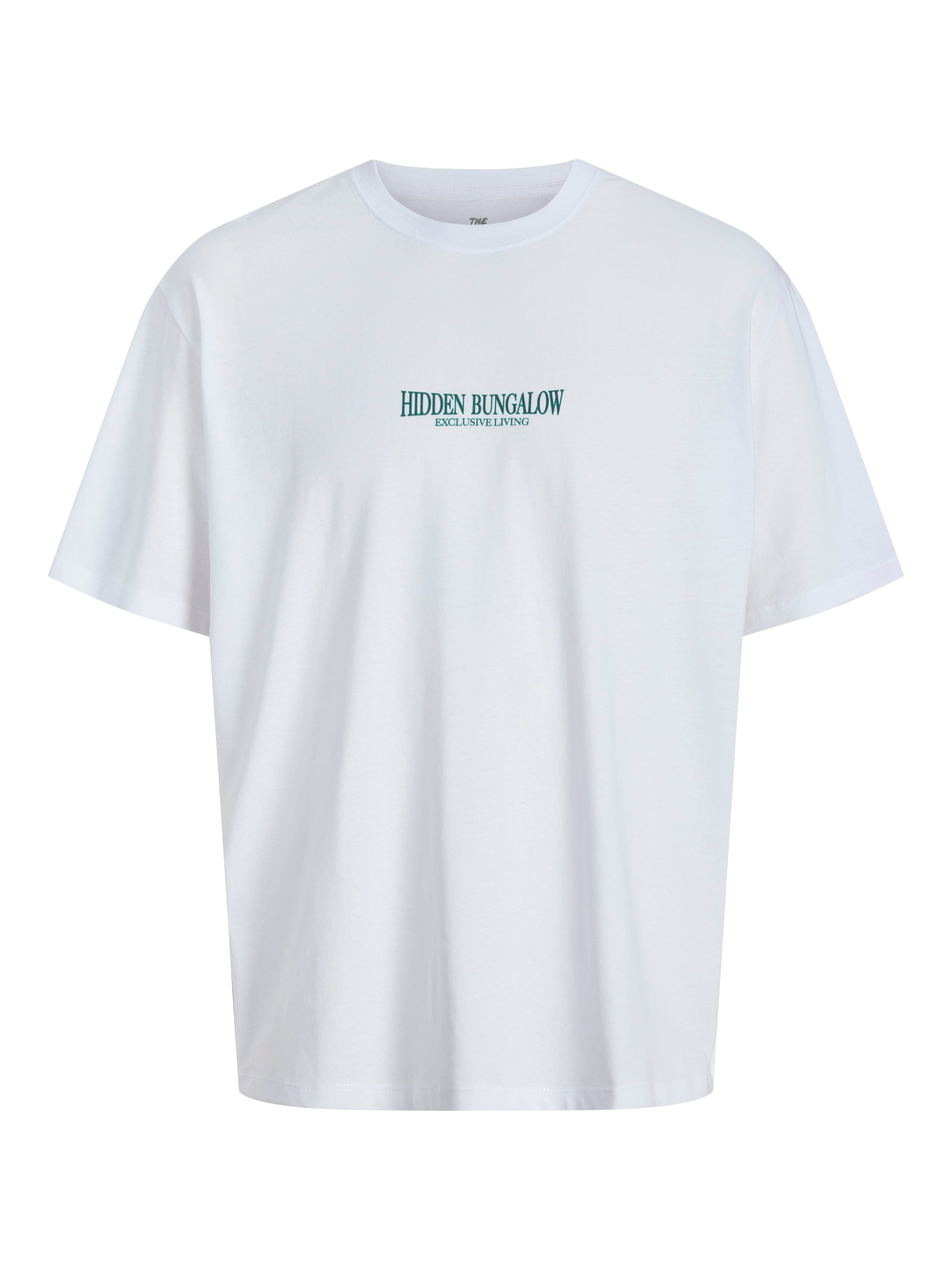 JACK & JONES Футболка 'JORWOWIE' в Белый: спереди