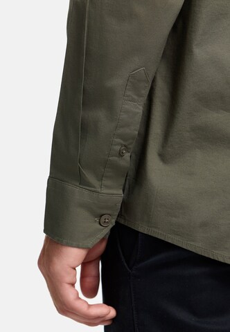 INDICODE JEANS Regular fit Overhemd 'Kamby' in Groen