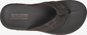 SKECHERS T-Bar Sandals in Grey