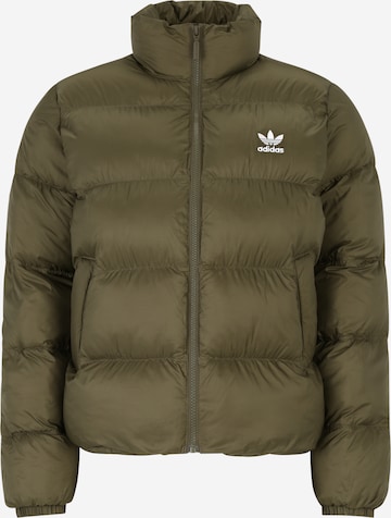 ADIDAS ORIGINALS Демисезонная куртка в Зеленый: спереди