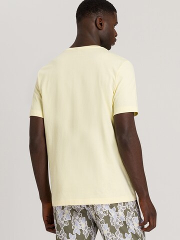 Hanro T-Shirt ' Living Shirts ' in Gelb