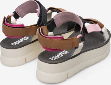 CAMPER Strap Sandals 'Oruga Up' in Mixed colors