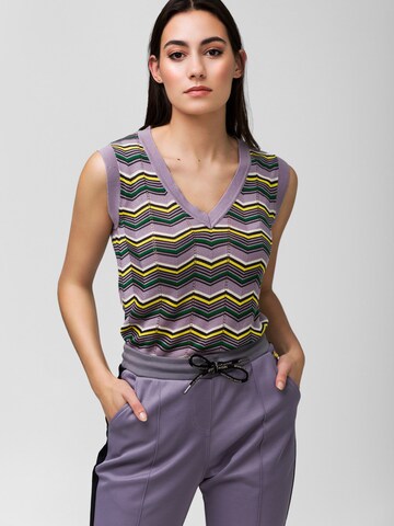 4funkyflavours Knitted Top 'Free' in Mixed colors: front