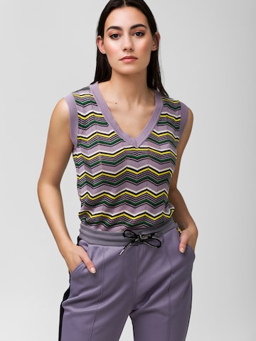 4funkyflavours Knitted Top 'Free' in Mixed colors: front