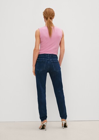 COMMA Slimfit Jeans in Blau