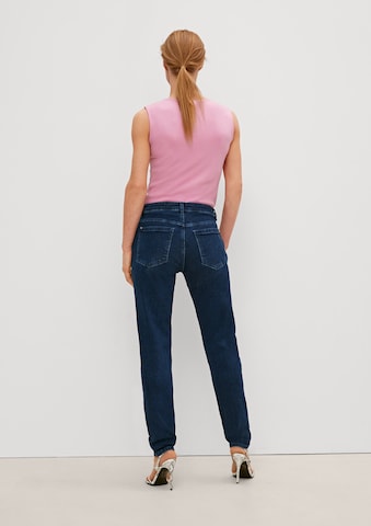 COMMA Slimfit Jeans in Blauw