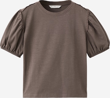 MANGO KIDS Paita 'BROWNSET' värissä ruskea: etupuoli