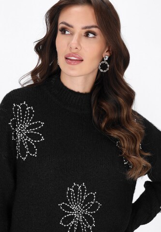 faina - Pullover em preto
