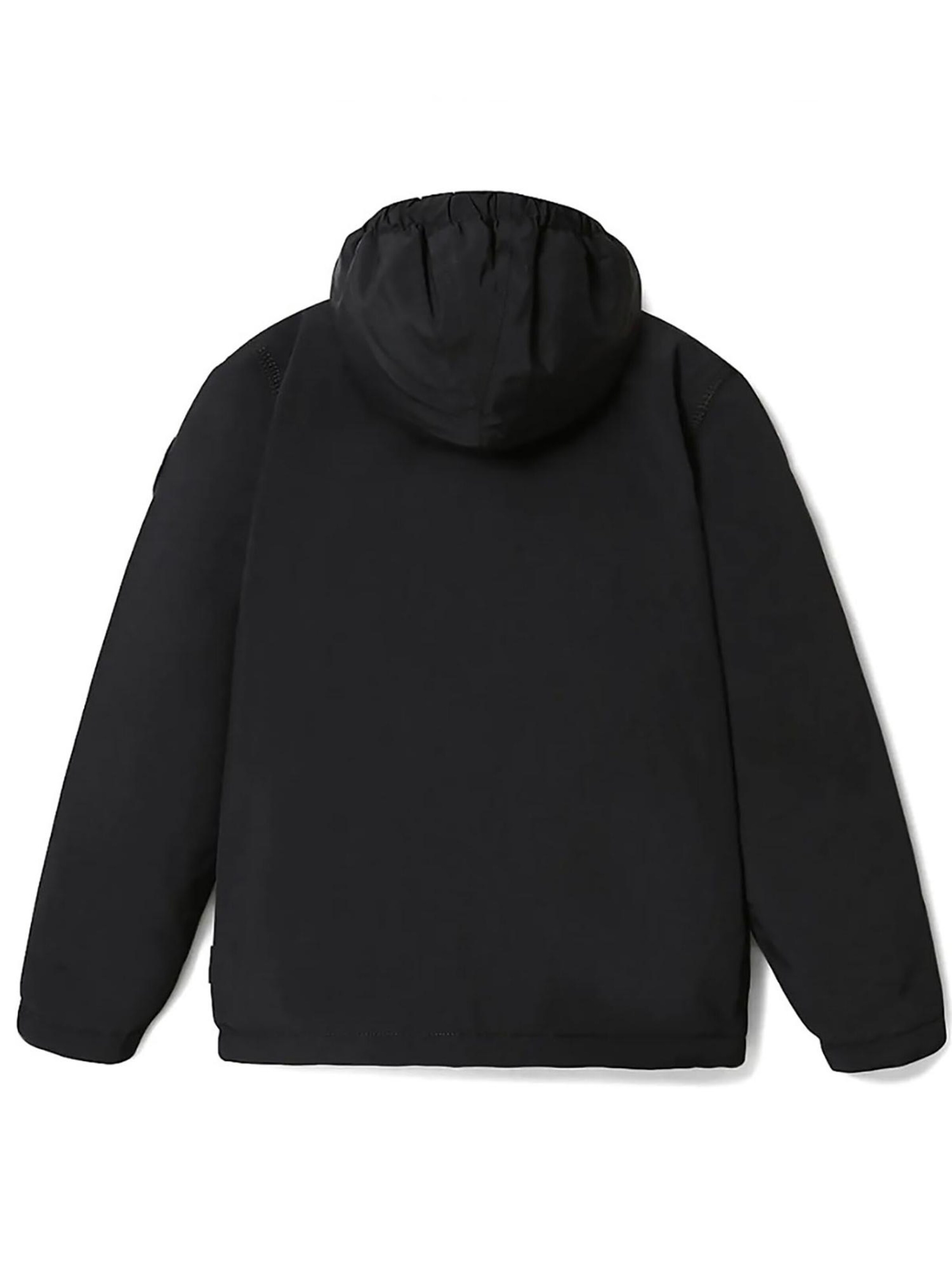 NAPAPIJRI Between-Season Jacket 'Rainforest Open' in Black