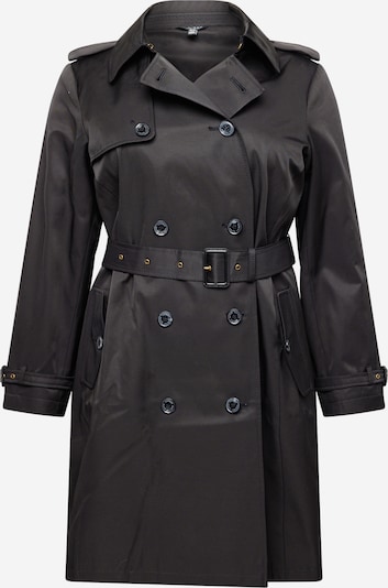 Demisezoninis paltas iš Lauren Ralph Lauren Plus, spalva – juoda, Prekių apžvalga