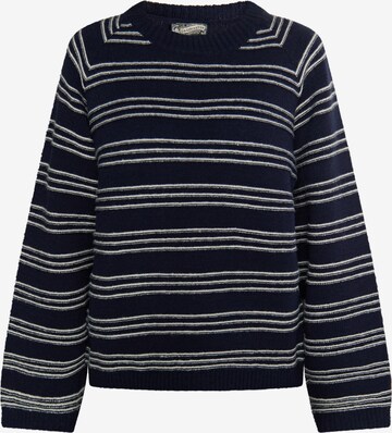 DreiMaster Vintage - Pullover 'Altiplano' em azul: frente