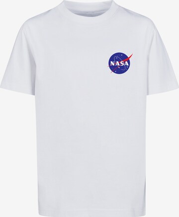 T-Shirt 'NASA' F4NT4STIC en blanc : devant
