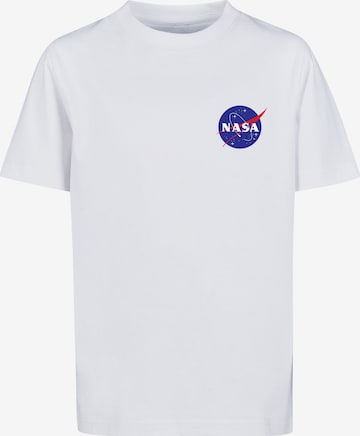 F4NT4STIC Shirt 'NASA' in Wit: voorkant