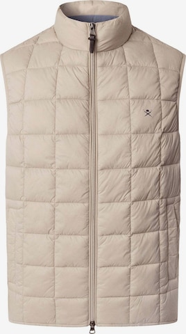 Gilet Hackett London en beige : devant