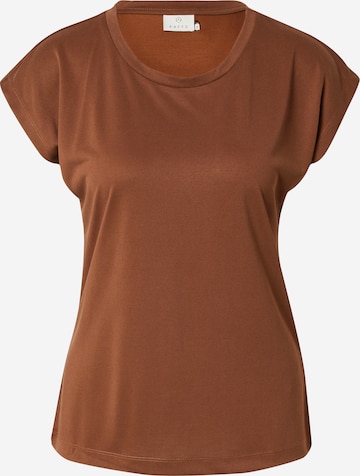 Kaffe Shirt 'Lise Marie' in Brown: front