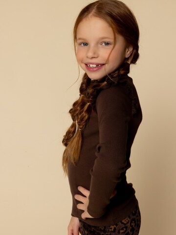 T-Shirt Looxs Revolution en marron