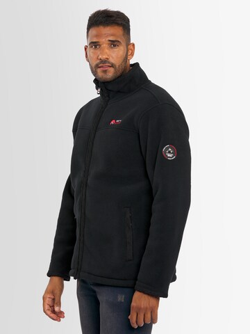 Veste en polaire fonctionnelle 'Zeroo' Arctic Seven en gris : devant