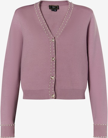 Cardigan faina en rose : devant