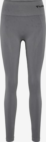 Hummel Workout Pants in Grey: front