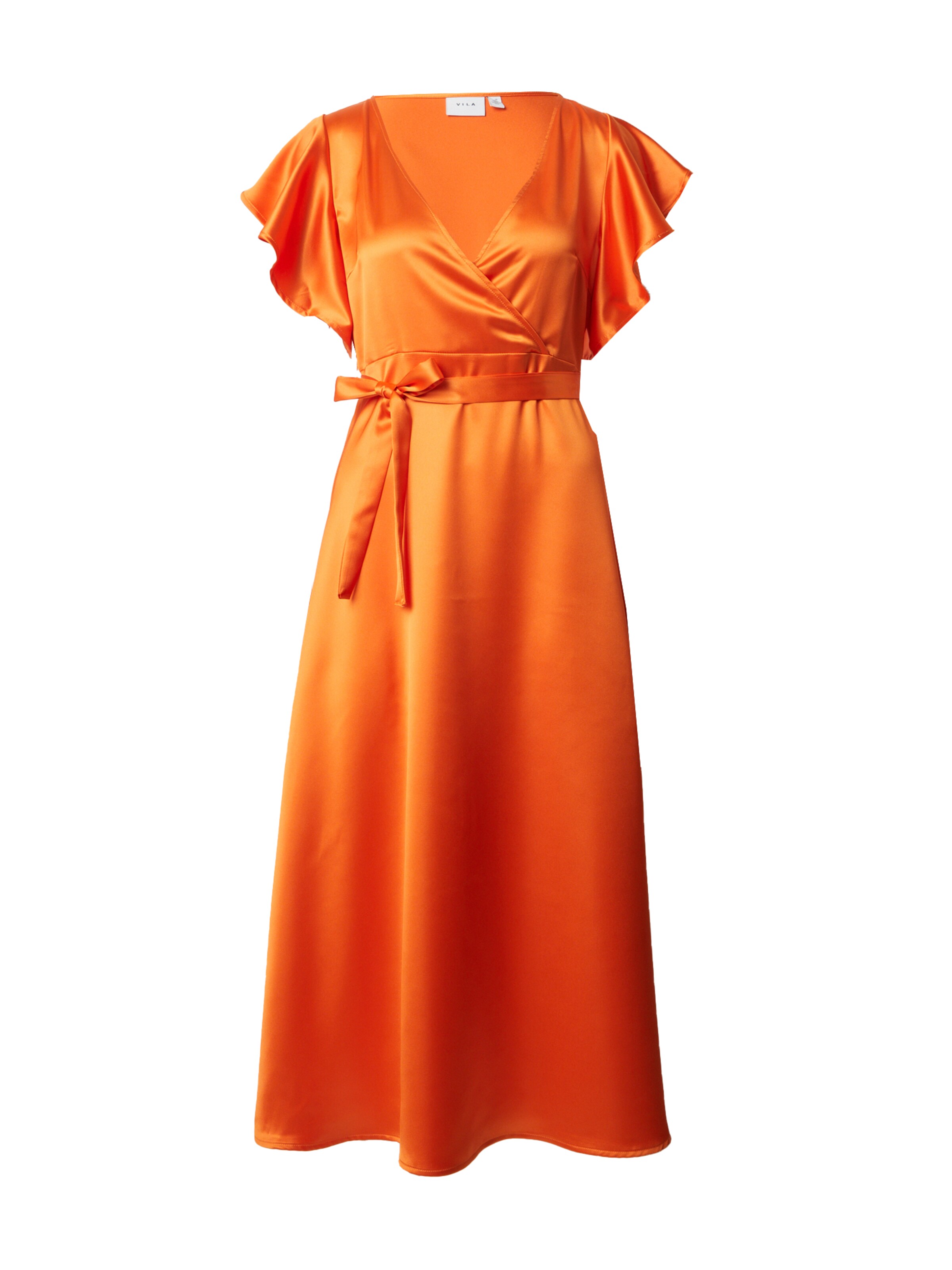 VILA Dress 'CAROLINE' in Orange: front
