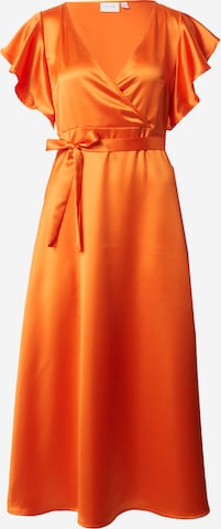 VILA Φόρεμα 'CAROLINE' σε πορτοκαλί: μπροστά