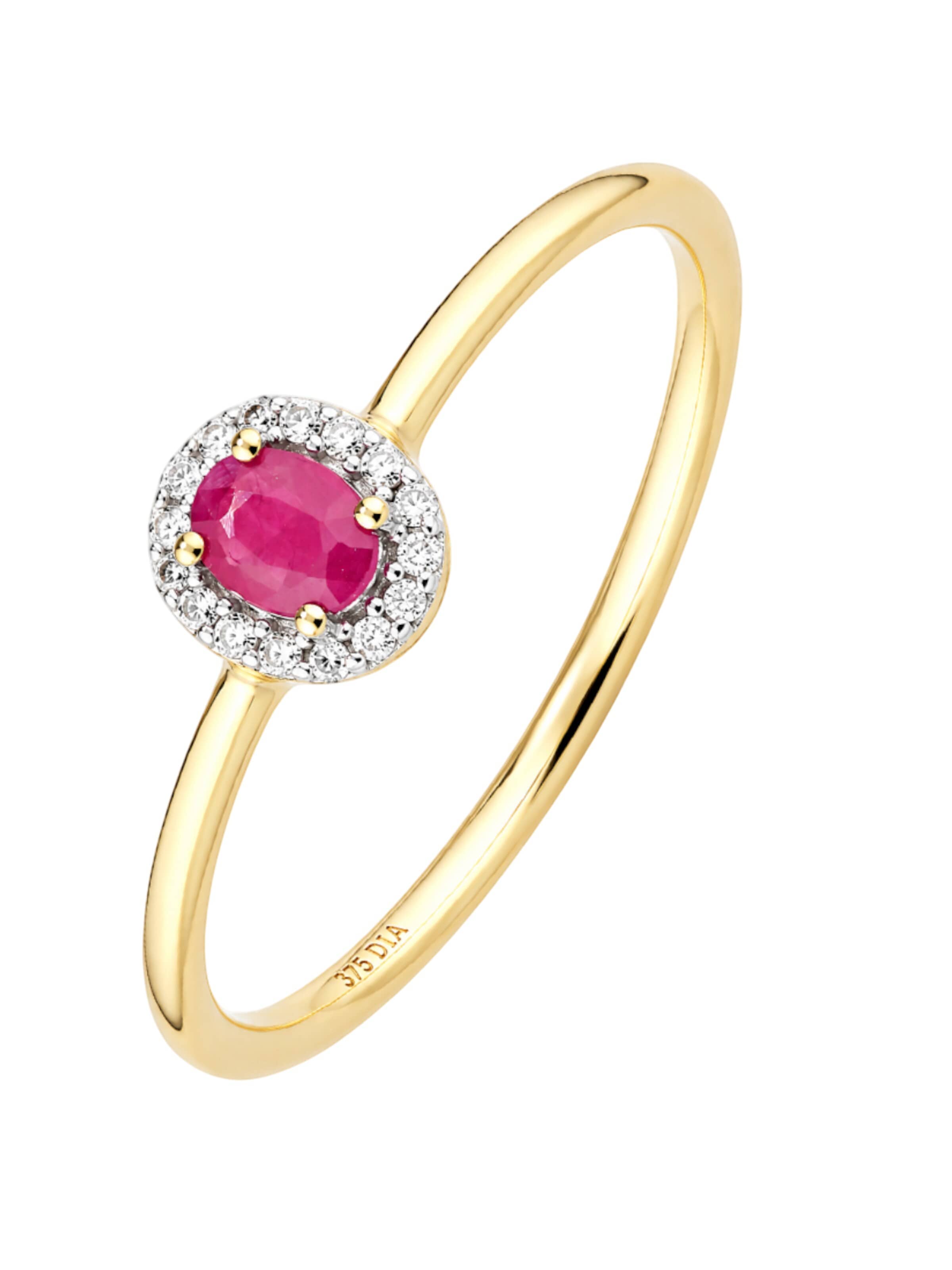 DIAMANT LETERNEL Ring in Gold: front