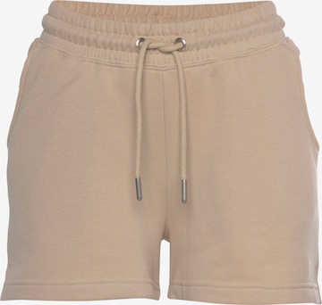 H.I.S Regular Broek in Beige: voorkant