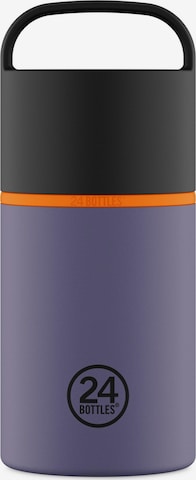 24Bottles Trinkflasche 'Spin' in Lila: Vorderseite