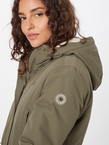 Ragwear Parka zimowa 'RELOVED REMAKE' w kolorze zielony