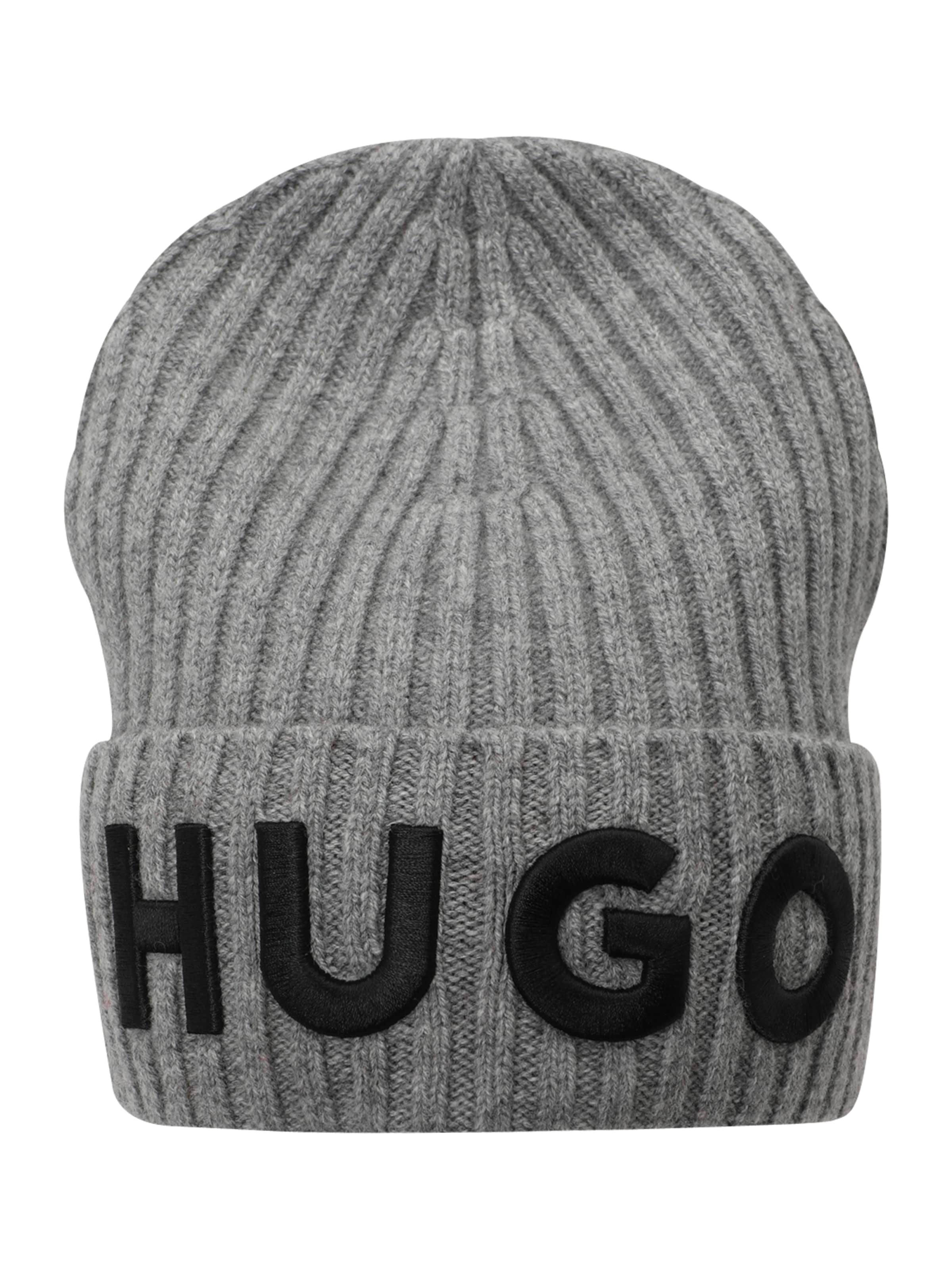 HUGO Mütze 'X565-6' in Grau: Vorderseite