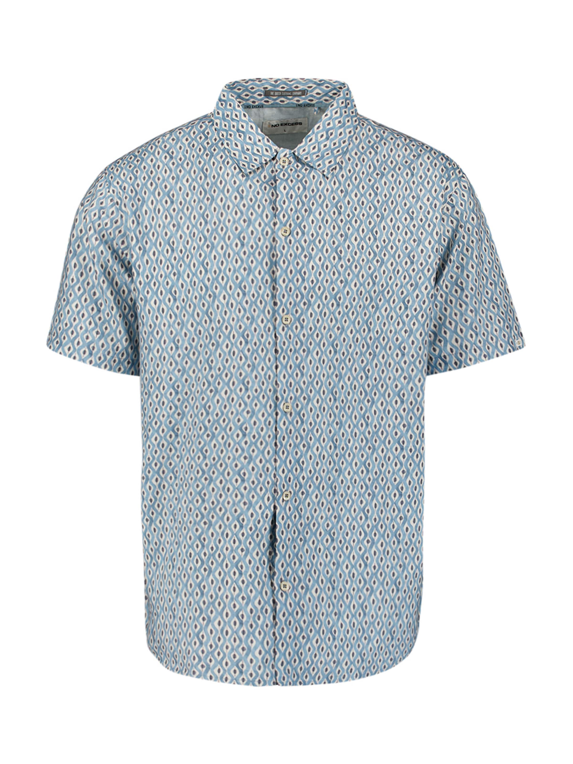 No Excess - Ajuste regular Camisa en azul: frente