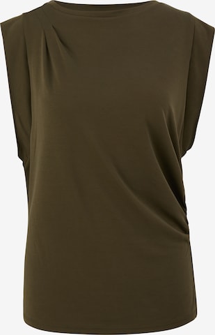 T-shirt s.Oliver BLACK LABEL en vert : devant