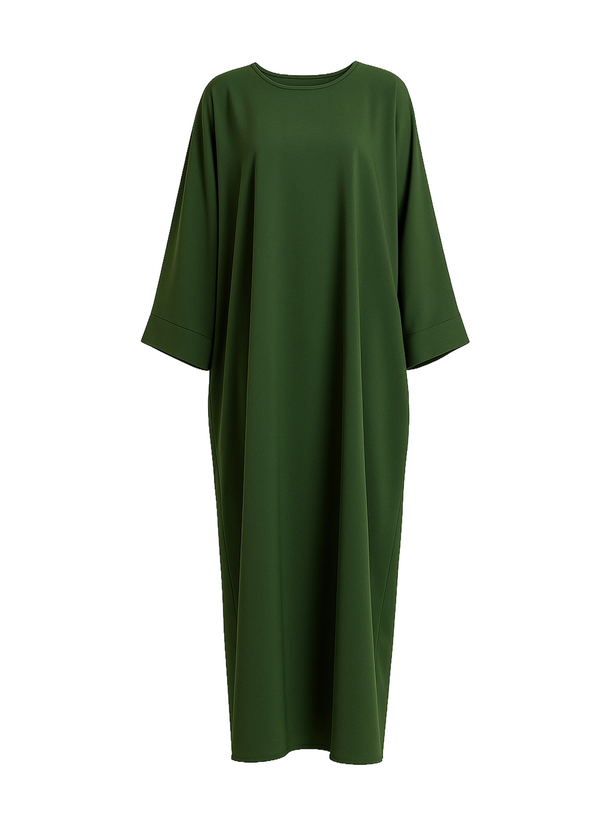 Robe Elara en vert : devant