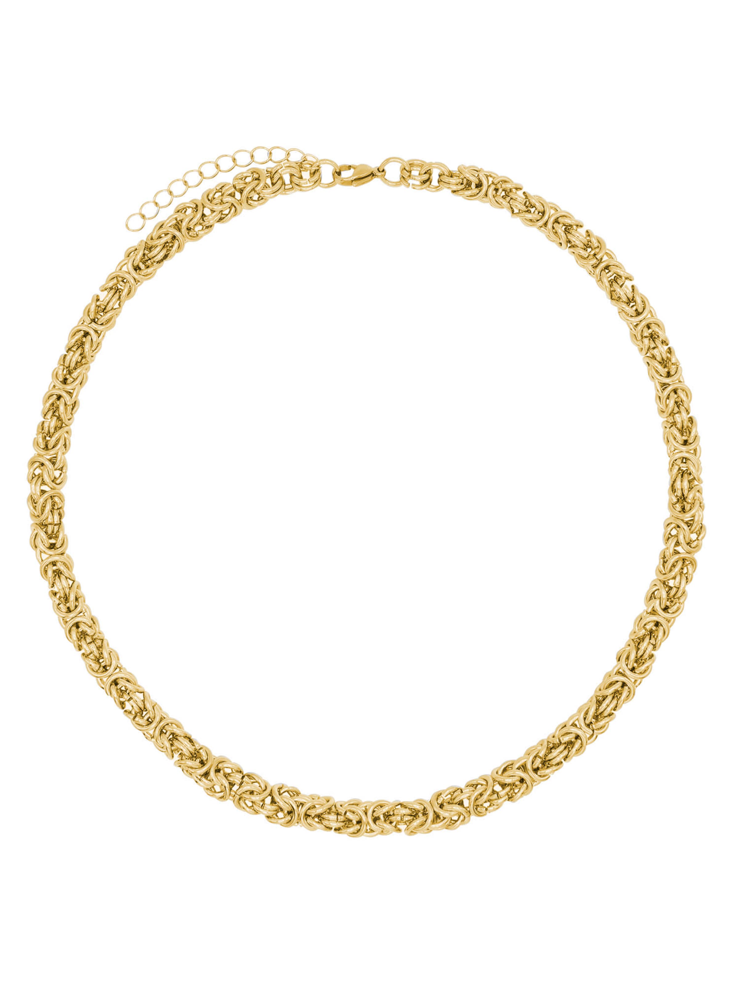 Heideman Necklace 'Loe' in Gold: front