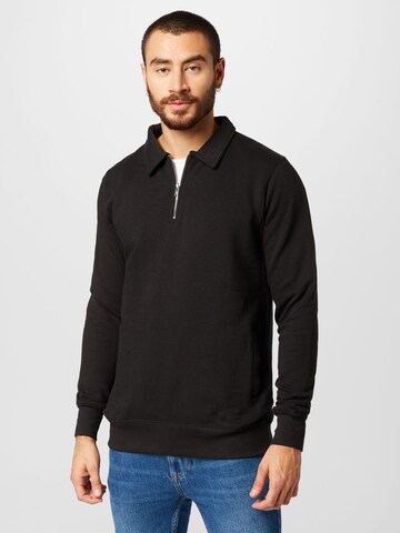 BURTON MENSWEAR LONDON Sweatshirt in Zwart: voorkant