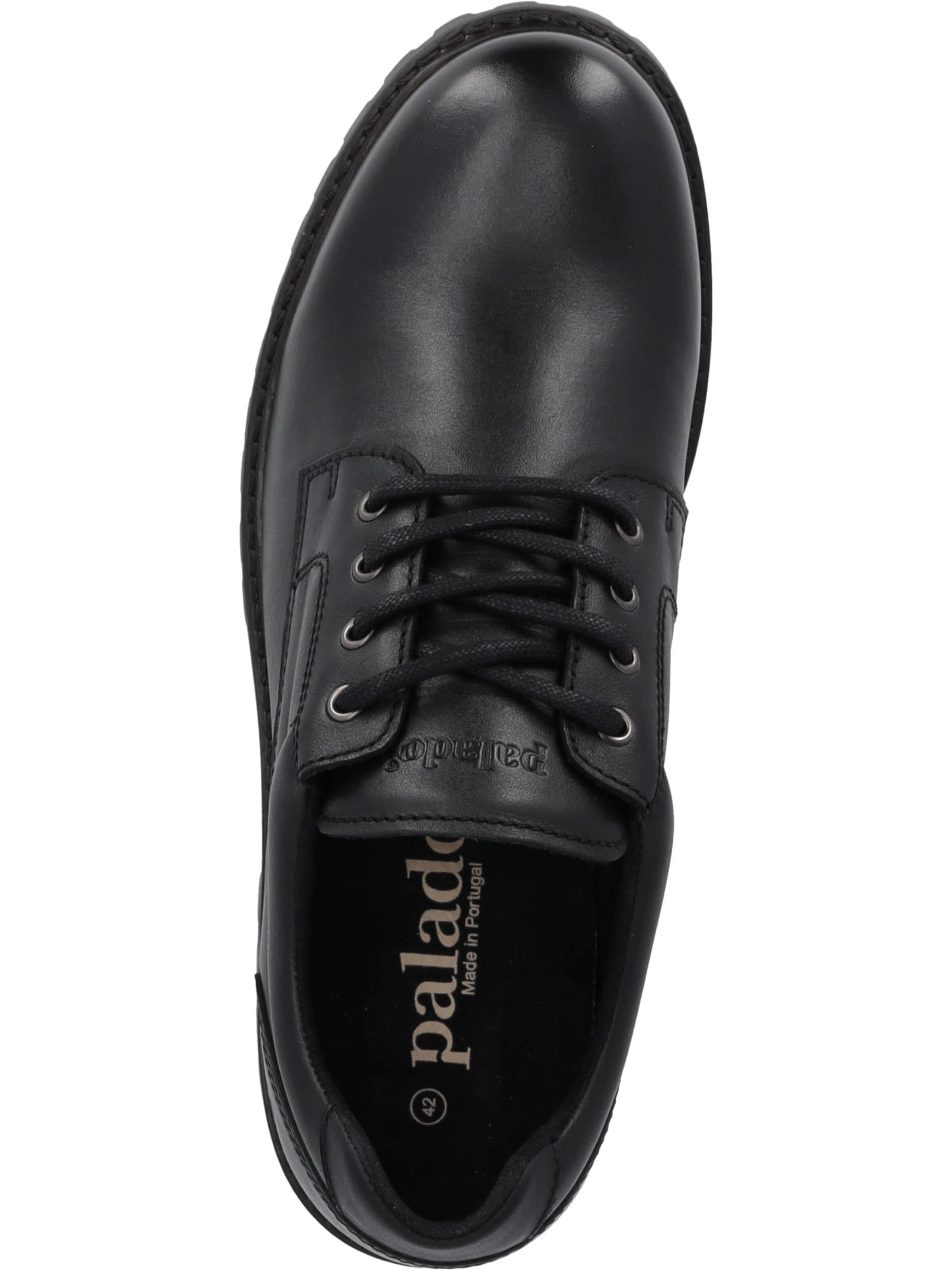 Palado Schnürschuh 'Palado Lamfin'‌‌‌‌‌ in Schwarz