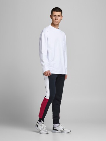 JACK & JONES Tapered Housut 'Will' värissä sininen