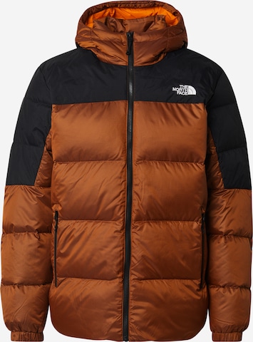 THE NORTH FACERegular Fit Outdoor jakna 'Diablo' - smeđa boja: prednji dio