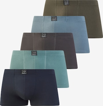 JOHN DEVIN Boxer shorts in Blue: front